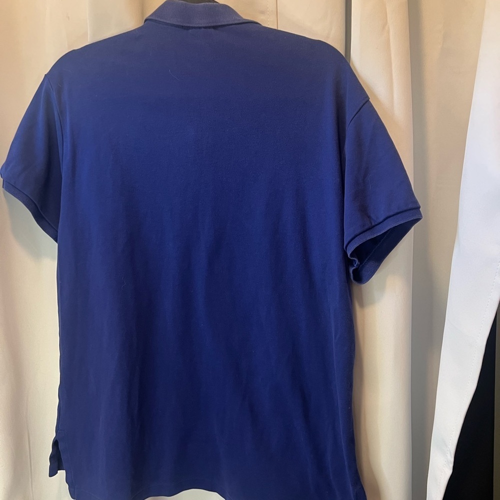 Ralph Lauren Blue Polo Shirt Classic Design Large - Picture 3 of 7